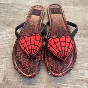 STRANGE CVLT BEETY WEB SANDALS